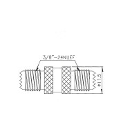 MINI UHF DOUBLE ЖЕНСКА, КОНЕКТОР ADAPTOR