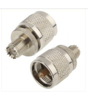 UHF MINI ADAPTOR FEMALE /UHF MALE V7614