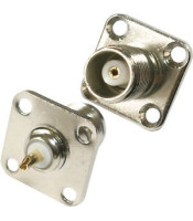 V-7424 TNC ΘΗΛΥΚΟ CONNECTOR ΓΙΑ ΣΑΣΙ ΤΕΤΡΑΓΩΝΟCONNECTORS