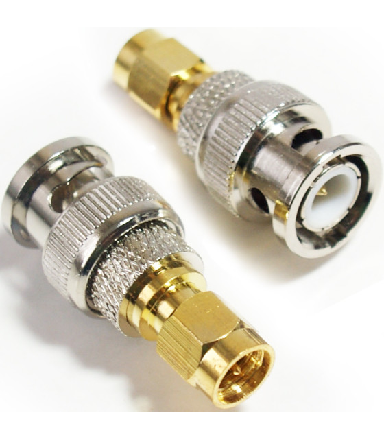 RF ADAPTOR SMA (MALE) TO BNC (MALE)