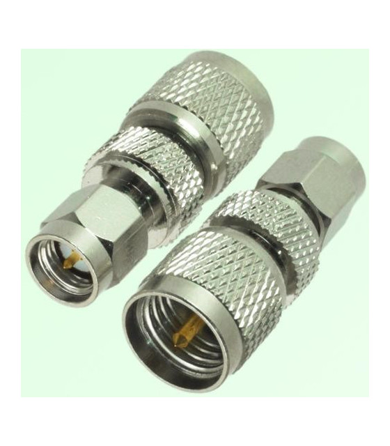 SMA MALE ADAPTOR ΣΕ MINI UHF MALE