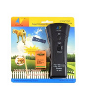 Ultrasonic Dog Chaser Stop Aggressive Animal Attacks Repeller Flashlight