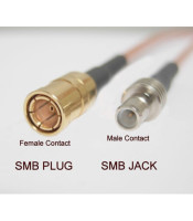 V-9121 SMB FEMALE CONNECTOR RG174/U, RG188/U, RG316U ΠΡΕΣΑΡΙΣΤΟCONNECTORS