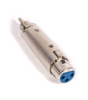 XLR ΘΗΛΥΚΟ ADAPTOR ΣΕ RCA ΑΡΣΕΝΙΚΟ