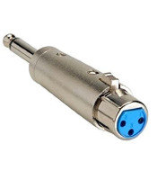 XLR ΘΗΛΥΚΟ ADAPTOR ΣΕ ΑΡΣΕΝΙΚΟ TS (ΜΟΝΟΦΩΝΙΚΟ ΚΑΡΦΙ)