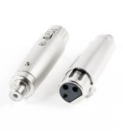 Female RCA to Female XLR Adapter