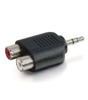 3.5mm STEREO ADAPTOR TO 2XRCA FEMALE