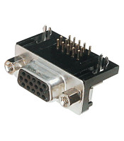 HD-15F DSUP 15 PIN-HD ΘΗΛΥΚΟ ΠΛΑΚΕΤΑΣ (VGA)CONNECTORS