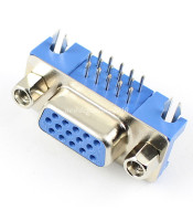 HD-15F DSUP 15 PIN-HD ΘΗΛΥΚΟ ΠΛΑΚΕΤΑΣ (VGA)CONNECTORS