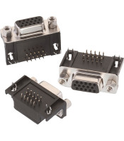 HD-15F DSUP 15 PIN-HD ΘΗΛΥΚΟ ΠΛΑΚΕΤΑΣ (VGA)CONNECTORS