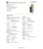 NETWORK MONITORING RELAY 1-PHASE/3-PHASE