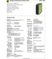 NETWORK MONITORING RELAY 3-PHASE (SEQUENCE + FAILURE)