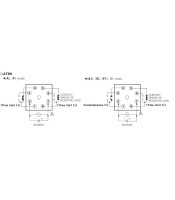 PANEL TIMER RELAY 8P DELAY OFF 2C/O 48X48 230VAC