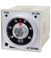 PANEL TIMER RELAY 8P DELAY OFF 2C/O 48X48 110VAC AT8PMN-6 AUTONICS