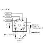 MULTI FUNCTION TIMER, 0.05SEC-100HR, 100VAC-240VAC