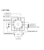 RELAY ΧΡΟΝΙΚΟ 6 ΛΕΙΤΟΥΡΓΙΑΣ 0.05s-100h