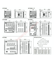 TEMPERATURE CONTROLLER DIGITAL 72X72 24VAC/24-48VDC