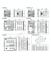 ΕΛΕΓΚΤΗΣ ΘΕΡΜΟΚΡΑΣΙΑΣ ΨΗΦΙΑΚΟΣ 72X72 100-240VAC