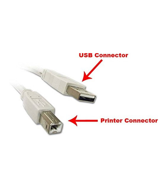 USB CABLE 2.0 A/M B/M DEVICE CONNECTOR 1.8m