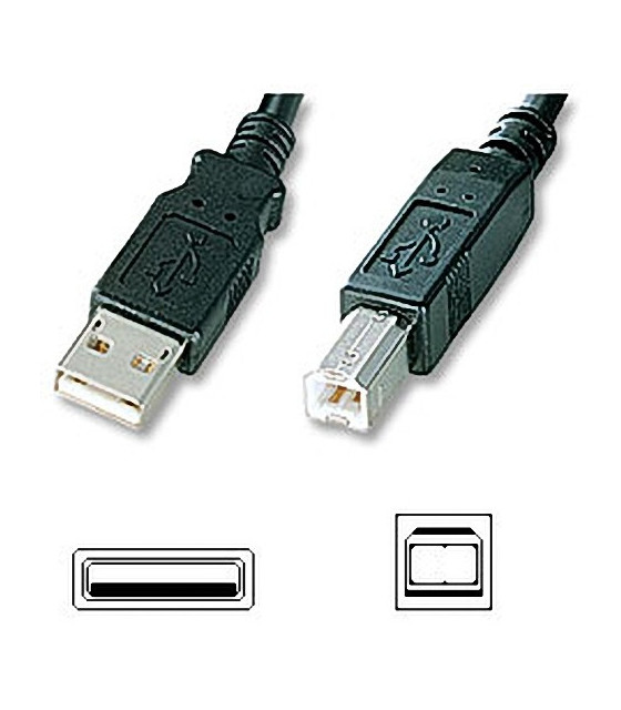 USB CABLE 2.0 A/M B/M DEVICE CONNECTOR 3m