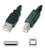 USB КАБЕЛ 2.0 A/M B/M КОНЕКТОР ЗА УСТРОЙСТВО 5м