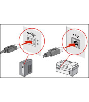 USB КАБЕЛ 2.0 A/M B/M КОНЕКТОР ЗА УСТРОЙСТВО 5м