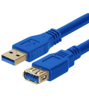 usb30 extension cable 1m blue