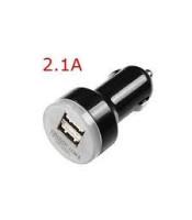 USB Car Cigarette Lighter Adapter Chargers 2-port