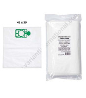 10 Vacuum Cleaner Bags HEPA Filter Dust Bag Replacement for Numatic HVR200 Henry James NVH200, NRV200, NV200, NV250, NVR