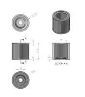 Air Dust Hepa Filter For Karcher Filler 1000 A2200 A3500 A223 WD2.200 WD3.500