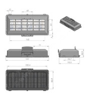 HEPA Filter for Bosch VS07G BSG7 e.g. BSG71835 BSG72222 BSG71842 BSG72223 BSG72226 BSG72230 Vacuum Cleaner Parts Fit 491669