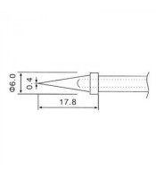 STATION SOLDERING IRON TIP N4-2 (ZD415) ZND