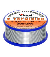 solder 1mm 200g ΚΑΛΑΪ 1 ΧΙΛΙΟΣΤΩΝ Sn60Pb 200 ΓΡΑΜΜΑΡΙΑΚΟΛΛΗΤΗΡΙΑ