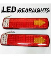 TAIL LED LIGHTS TRUCK ΠΙΣΩ ΦΑΝΑΡΙ ΦΟΡΤΗΓΟΥ LED 52 * 14 CM ΤΟΞΟΦΑΝΑΡΙΑ