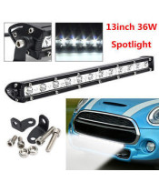 LED LIGHT BAR 36W SLIM ΛΕΠΤΟΣ ΑΔΙΑΒΡΟΧΟΣ LED LIGHT BAR 36W 12 - 24 VDC 30°LED ΜΠΑΡΕΣ