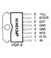 UPC 1241H ΟΛΟΚΛΗΡΩΜΕΝΟ ΚΥΚΛΩΜΑ UPC1241HΗΜΙΑΓΩΓΟΙ - IC