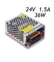 24V 36W Switching power supply ΜΕΤΑΛΛΙΚΟ ΤΡΟΦΟΔΟΤΙΚΟ ΚΑΤΑΣΚΕΥΩΝ SWITCHING 24Vdc 1.5ASWITCHING ΒΙΟΜΗΧΑΝΙΚΟ