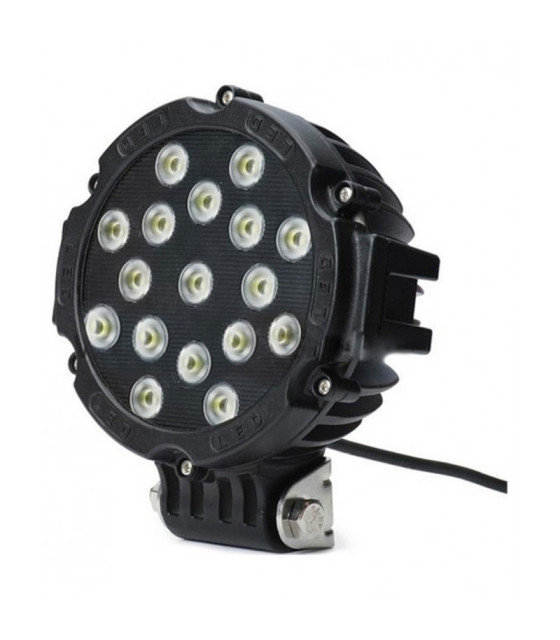 Black 7\\" Round 51W LED Off Road Spot Light