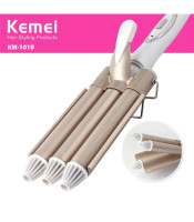 Triple Barrel Ceramic Hair Wave Waver Curling Iron Wand Tong Hair Pearl Waving Styling Tools Twiste Iron