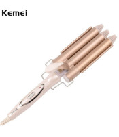 Triple Barrel Ceramic Hair Wave Waver Curling Iron Wand Tong Hair Pearl Waving Styling Tools Twiste Iron