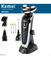 Kemei KM-5181 Washable Men's Electric Shaver Hair Trimmer Toothbrushes