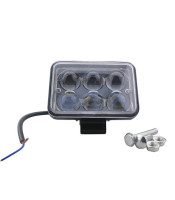 LED работна лампа правоъгълна 18W за 4WD - Камион - Трактор