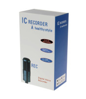 Recording 8GB Steel Stereo Recording Mini Digital Audio Recorder Voice Recorder MP3 Player FM