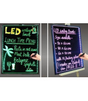 LED WRITING BOARD 40X60 ΠΙΝΑΚΙΔΑ LED ΓΡΑΦΗΣ ΜΕ ΜΑΡΚΑΔΟΡΟΥΣ 40Χ60ΠΙΝΑΚΙΔΕΣ LED