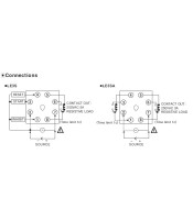 LE3S RELAY ΧΡΟΝΙΚΟ ΨΗΦΙΑΚΟ LCD 48X48 10 ΛΕΙΤΟΥΡΓΕΙΩΝΒΙΟΜΗΧΑΝΙΚΑ