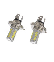 H4 LED Lamp Car Hi/Lo beam LED Headlight 12 SMD 3030 Light Bulb