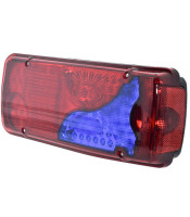 SET LED REAR TAIL LIGHTS LAMP LORRY TRAILER TRUCK FIT MAN DAF SCANIA