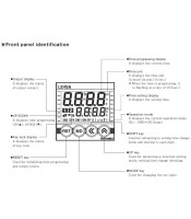 LE4S RELAY ΧΡΟΝΙΚΟ ΨΗΦΙΑΚΟ LCD BACKLIGHT 48X48 10 ΛΕΙΤΟΥΡΓΙΩΝΒΙΟΜΗΧΑΝΙΚΑ