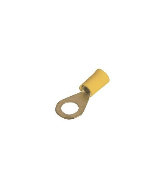 SINGLE-HOLE CABLE LUG INSULATED YELLOW 5.3-5.5 R5-5V