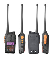 Pofung UV-6R NEW ΦΟΡΗΤΟΣ dual band ΠΟΜΠΟΔΕΚΤΗΣ VHF/UHFΑΣΥΡΜΑΤΟΙ